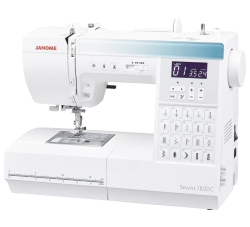 Janome 780DC Maszyna komputerowa + Gratisy