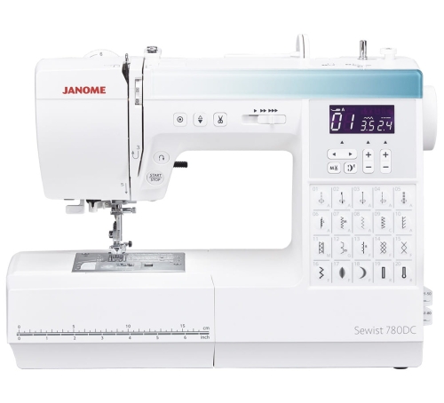 Janome 780DC Maszyna komputerowa + Gratisy