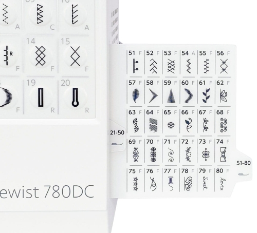 Janome 780DC Maszyna komputerowa + Gratisy