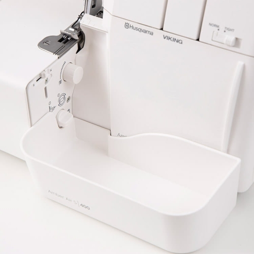 Husqvarna Amber Air S400 Owerlok z pneumatycznym nawlekaniem  - 5 lat gwarancji