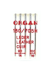 3024 Igły półpłaskie Organ do skóry Leather MIX 90 + 100