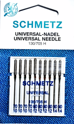 Igły uniwersalne SCHMETZ MIX 4x70, 4x80, 2x90 (S20)