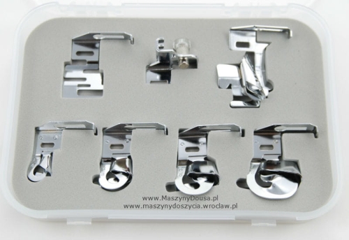 Zestaw zwijaczy i lamownik na niezaprasowaną lamówkę