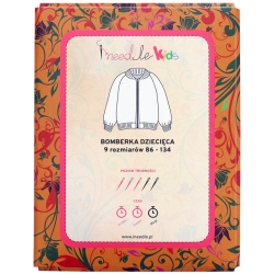 Wykrój na bluzę dziecięcą typu bomberka