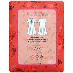 Wykrój na dziecięcą sukienkę - Margaretka