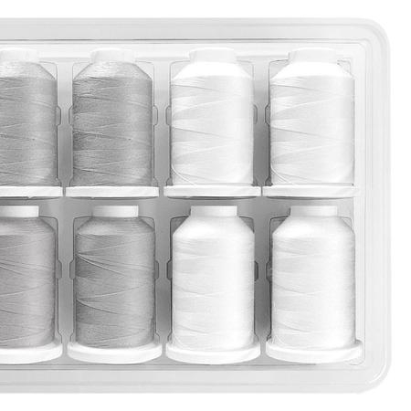 Zestaw 12 nici do owerloka Madeira Aerolock 12 x 2000 m