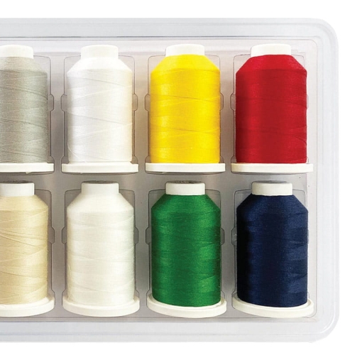 Zestaw 12 nici do owerloka Madeira Aerolock 12 x 2000 m