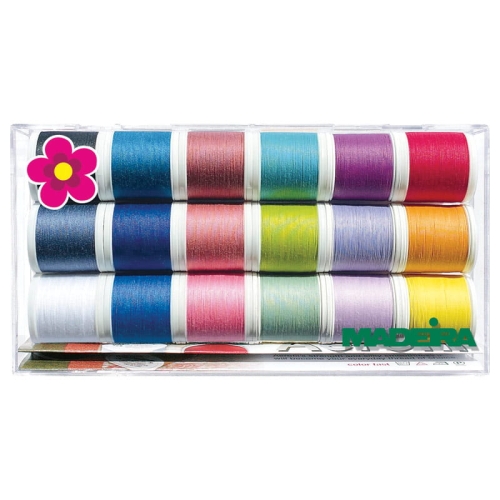 Komplet nici do szycia Madeira Aerofil 18 x 400 m