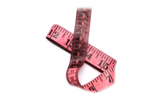 Miara krawiecka 150cm metryczna i calowa (różne kolory)