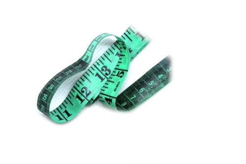 Miara krawiecka 150cm metryczna i calowa (różne kolory)