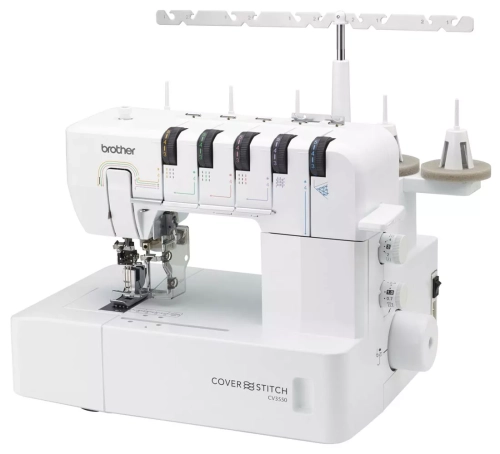 Brother CV3550  Cover - Renderka z górnym przeplotem + Waiant 