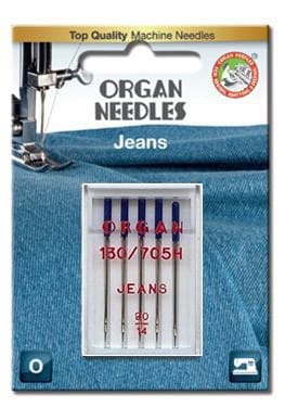 3120 Igły półpłaskie Organ Jeans rozmiar 90
