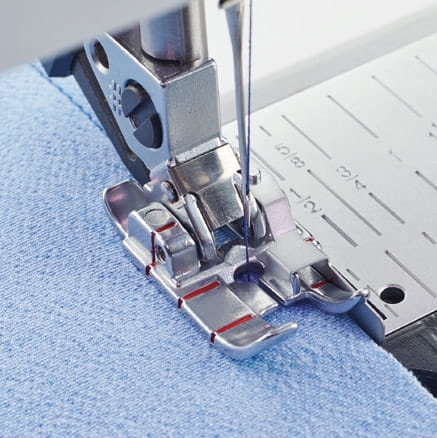 315 Stopka do szycia brzegowego 1/4" z prowadnikiem do maszyn Pfaff z systemem IDT