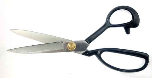 Nożyczki metalowe kute 10 cali 25 cm szare