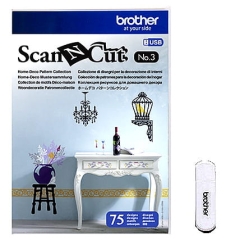 Zestaw wzorów Home Deco ScanNCut CAUSB3