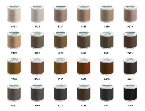 Nici do szycia Madeira Aerofil 400m (różne kolory)