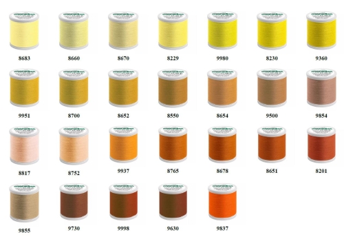 Nici do szycia Madeira Aerofil 400m (różne kolory)