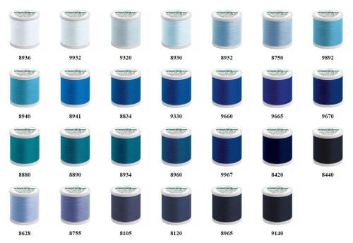 Nici do szycia Madeira Aerofil 400m (różne kolory)