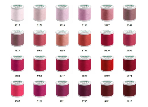 Nici do szycia Madeira Aerofil 400m (różne kolory)