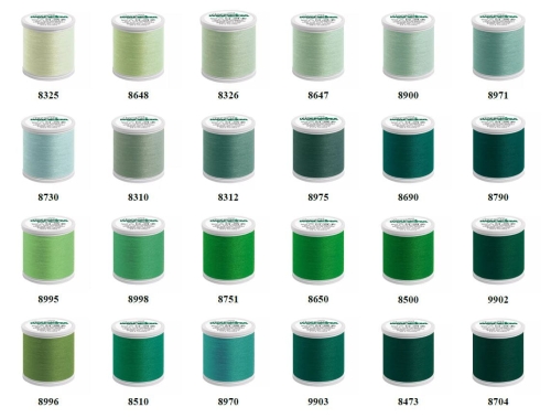 Nici do szycia Madeira Aerofil 400m (różne kolory)