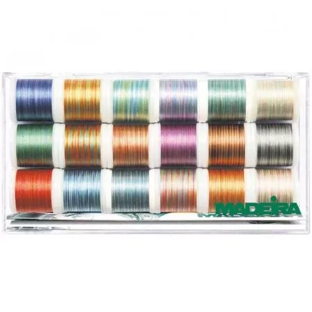 Nici do szycia Madeira multikolor 18 x 200m