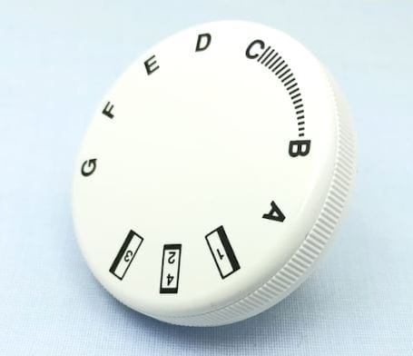 4910 Pokrętło wyboru ściegu do maszyn Janome E1015 