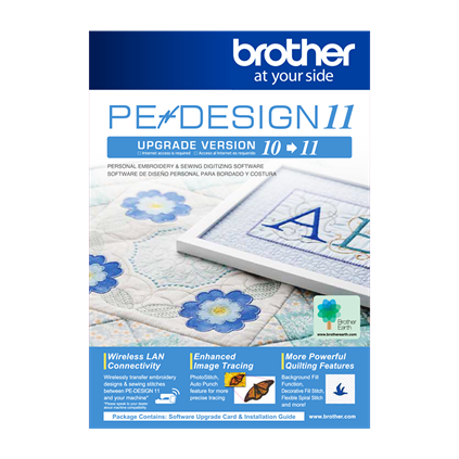 Rozszerzenie programu Brother PE-DESIGN 10 do PE-DESIGN 11