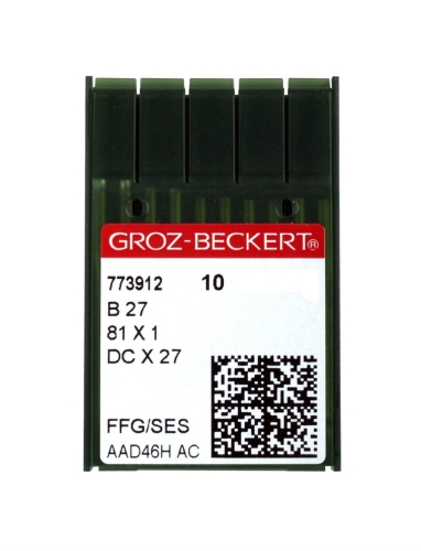 Igły Groz-Beckert B27 rozmiar 80 SES do owerloków