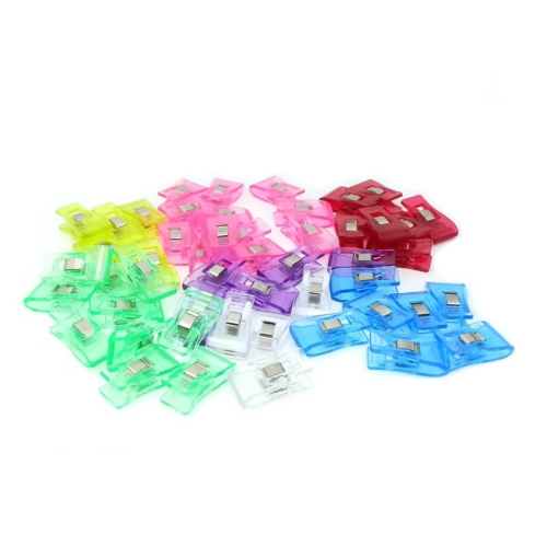 Klipsy do materiału tkanin 33 mm x 50 sztuk 