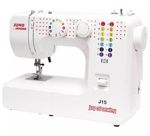 Janome JUNO J15 Maszyna do szycia + Wariant - Akcesoria + Stolik