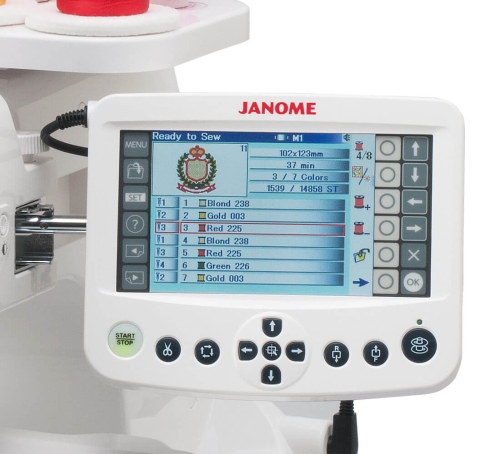 Hafciarka przemysłowa 4-igłowa JANOME MB-4SE (warianty do wyboru)