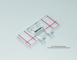 914 Przezroczysta stopka do równoległego prowadzenia ściegów Janome 9mm