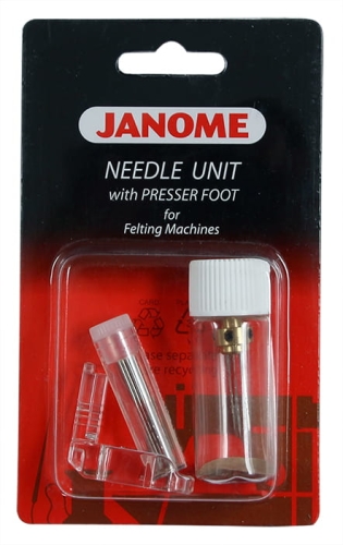 Zapasowe igły i stopka do maszyny Janome FM725