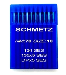 Igły Schmetz 135x5 DPx5 rozmiar 70 SES do stebnówek