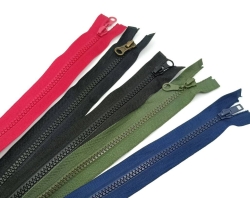 Zestaw zamków kostkowych rozdzielczych do kurtek 8 szt.