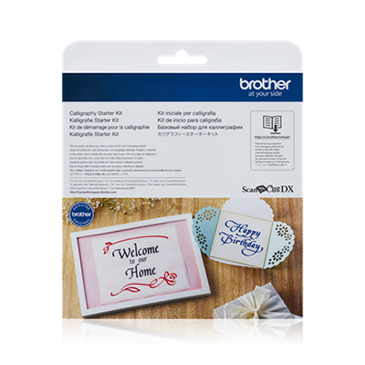 Zestaw startowy do kaligrafii ScanNCut CADXCLGKIT1