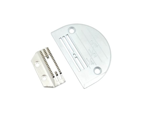 Zestaw do średniego szycia do maszyn przemysłowych płytka + ząbki