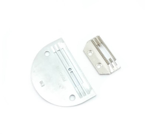 Zestaw do średniego szycia do maszyn przemysłowych płytka + ząbki