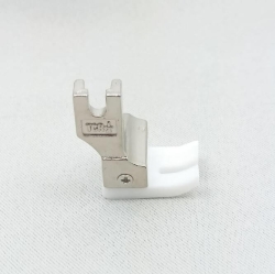 Stopka krawędziowa teflonowa prawa do stebnówki TCR (różne rozmiary)