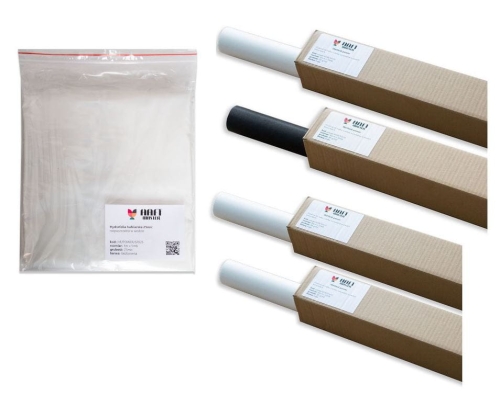 Flizelina hafciarska i hydrofolia mix kolorów i gramatur 8 arkuszy HaftMaster