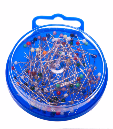 Szpilki krawieckie kolorowe 44mm