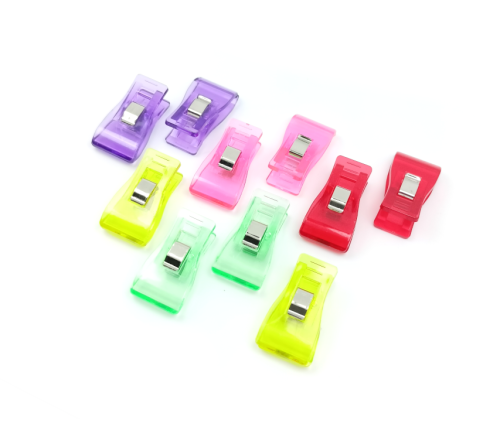 Spinki klipsy do materiału tkanin 33 mm x 10 sztuk