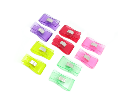 Spinki klipsy do materiału tkanin 33 mm x 10 sztuk