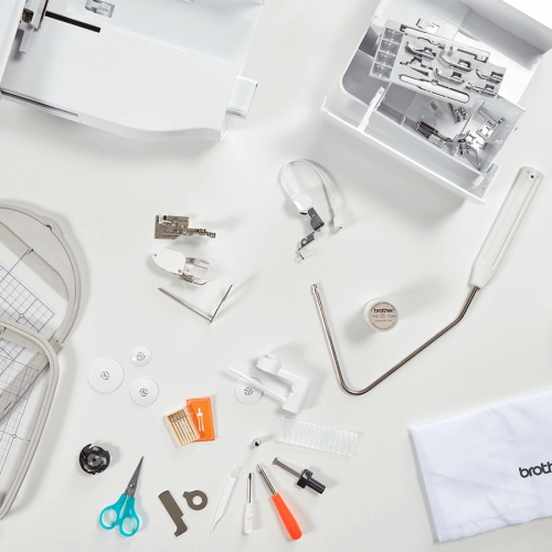 Brother NV 2700 hafciarka + Zestaw 4 tamborków + gratisy + (warianty z programami do wyboru)