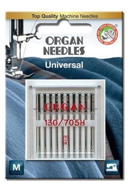 3156 Igły półpłaskie ORGAN uniwersalne rozmiar 110 (10 szt.)
