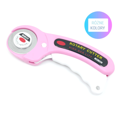 Nóż krążkowy krawiecki 45mm różne kolory do wyboru