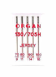 3019 Igły półpłaskie Organ Jersey MIX 70, 80, 90, 100