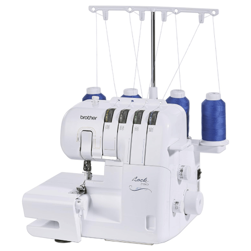 Brother 2104D Owerlok 4-nitkowy + Wariant - Akcesoria + Stopka