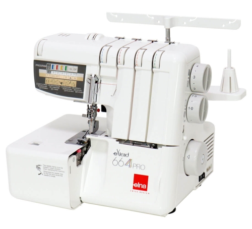 Elna 664 Pro eX owerlok 4-nitkowy + Gratisy