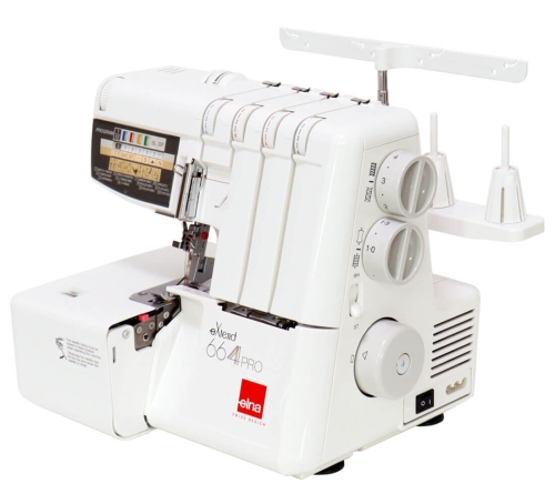 Elna 664 Pro eX owerlok 4-nitkowy + Gratisy